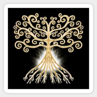Sparkling tree of life Sticker